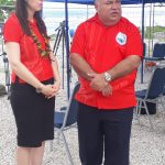Jacinda Ardern & Baron Waqa