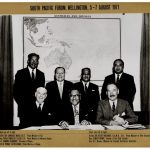 Pacific Way(s) and regionalism The-first-meeting-of-the-South-Pacific-Forum-in-Wellington-in-1971