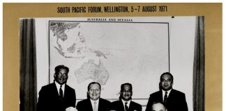 Pacific Way(s) and regionalism The-first-meeting-of-the-South-Pacific-Forum-in-Wellington-in-1971