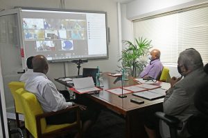  Prime Minister Josaia Voreqe Bainimarama and his delegation participating in the dialogue