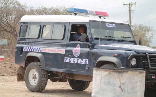 PNG Police vehilce