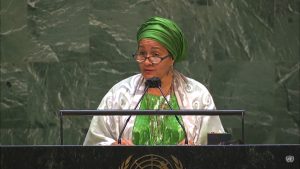 UN Deputy SG, Amina Mohamed