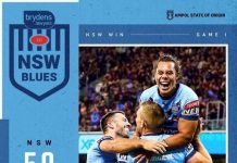 NSW thrash Queensland 50-6 to claim State of Origin opener NSW Blues win