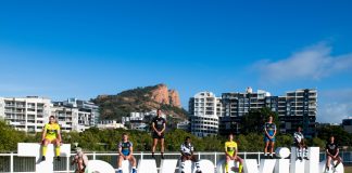 Captains ready for Oceania Sevens in Townsville 2021 Oceania Sevens Captain's Photoshoot Photo: Oceania Rugby