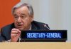 António Guterres nominated by Security Council for second term as UN chief US Secretary General