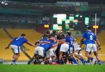 Māori All Blacks excited by addition of fans for Manu Samoa doubleheader at Mount Smart Stadium