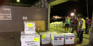 180,000 Australian vaccines for Fiji and over FJD$152.5 million in direct budget support
