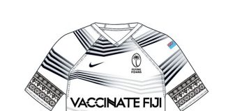 Flying Fijians to feature Vaccination message in historic test Against All Blacks