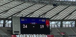 Fiji sevens rugby team survives a scare from host Japan