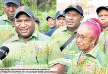 PNG’s ruling Pangu Party elects first woman president