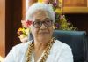 ‘Women have not been able hold these: Samoa’s first female PM gets down to the job