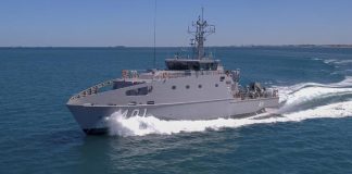 New police patrol boat for Kiribati