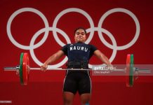 World’s best female weightlifters at the Tokyo Olympics inspire Nancy Abouke of Nauru