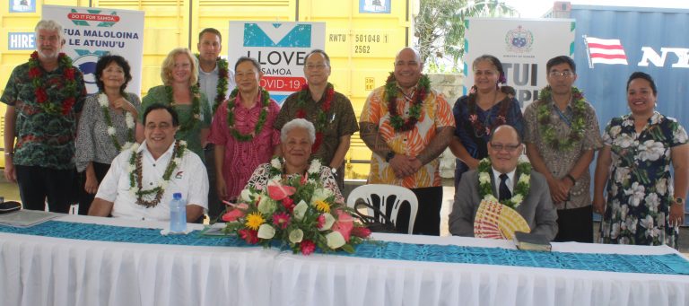 Japan supports Samoa with COVID-19 vaccines through the COVAX Facility