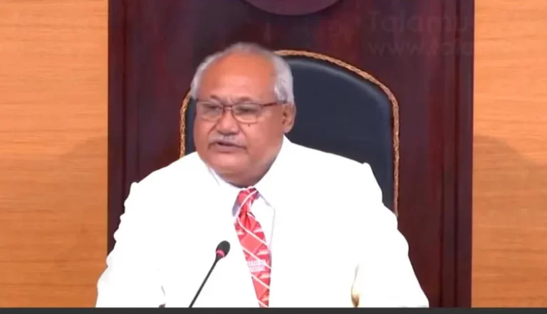 Samoa Speaker clarifies Parliament quorum