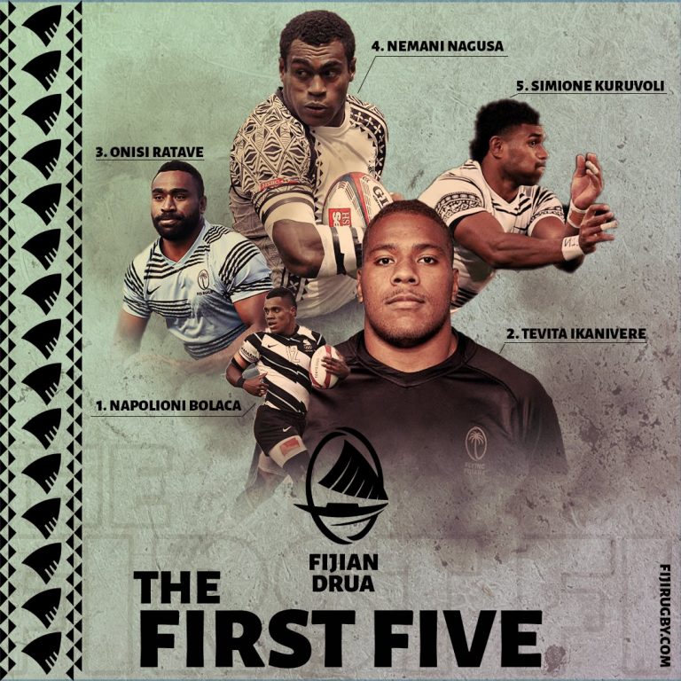 Fijian Drua unveils the first group of five exciting players