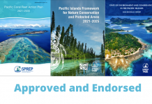 SPREP Members endorse key documents on conservation and the state of the Pacific environment