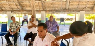 Kiribati starts rollout of Chinese-made COVID-19 vaccine