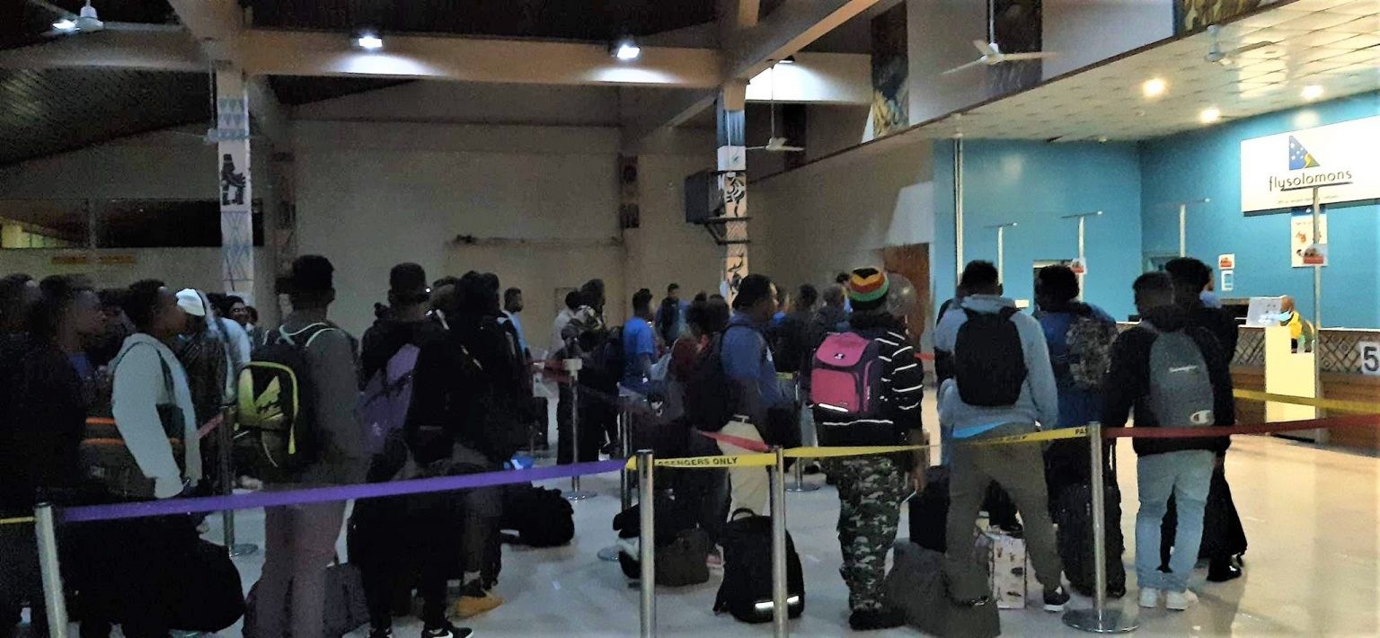 Solomon Islands workers fly to Australia for seasonal work Programme PINA