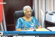 Samoa Prime Minister calls for a re-think in aid to the region post Covid