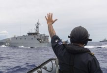 New Zealand and Fiji Navies collaborate in border patrol operation
