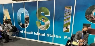 AOSIS not happy with COP26 draft text