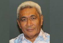Tonga interim Speaker Lord Tangi appointed