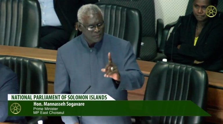 PM Sogavare defeats motion of no confidence