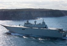 Navy ship impacted by Tonga volcanic ash