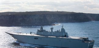 Navy ship impacted by Tonga volcanic ash