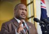 PNG’s PM Marape tests positive for COVID-19 in Beijing, cancels France trip