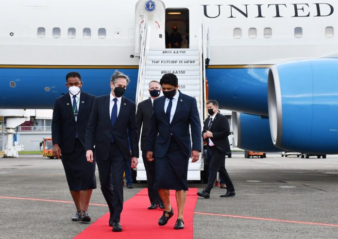 Blinken says U.S has a ‘long-term future’ in the Pacific Islands