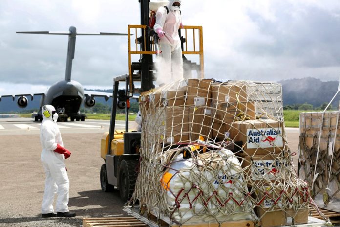 AUSMAT officials in Kiribati to help contain spread of COVID-19
