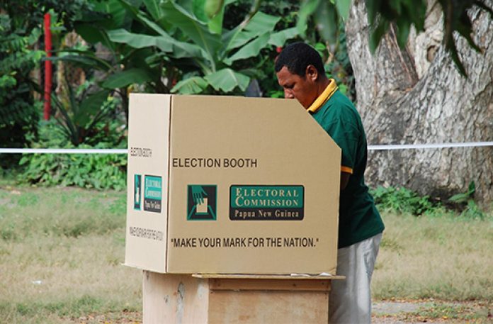 PNG Polling date moved forward