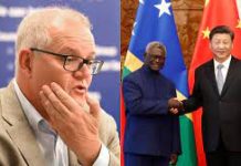 Australian PM says there is ‘great concern across Pacific family’ over China deal