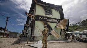 Australia rejects claim its security forces in Solomon Islands were told not to protect Chinese-built buildings