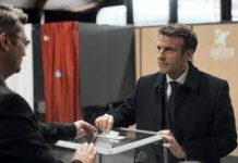 Macron challenged by far right as French vote for president