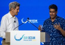 John Kerry says the Ocean is finally getting the attention it deserves in the Climate Change fight