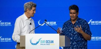 John Kerry says the Ocean is finally getting the attention it deserves in the Climate Change fight