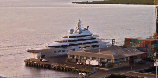 Fiji Police seize Russian Superyacht Amadea