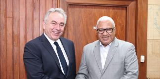 Fiji PM receives courtesy call from U.S Indo-Pacific Coordinator Kurt Campbell