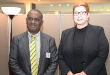 Talks between Marise Payne, Solomon Islands foreign minister a positive step, Scott Morrison says