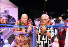 Fiji PM Bainimarama officiates at the opening of the Samoa High Commission in Fiji