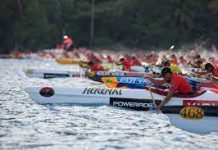 Triathlon, weightlifting and va’a medals decided at Pacific Mini Games