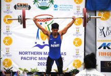 CNMI’s Ray Santos wins 4 gold medals in weightlifting