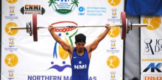 CNMI’s Ray Santos wins 4 gold medals in weightlifting