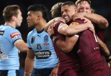 Maroons spoil Blues homecoming to take series opener