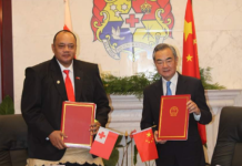 China’s foreign minister visits Tonga after Pacific islands delay regional pact