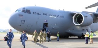 Australian troops in PNG for election
