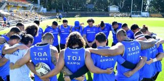 Toa Samoa squad named for upcoming Pacific Test against Cook Islands